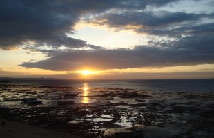 Kupang Beach at Sunset